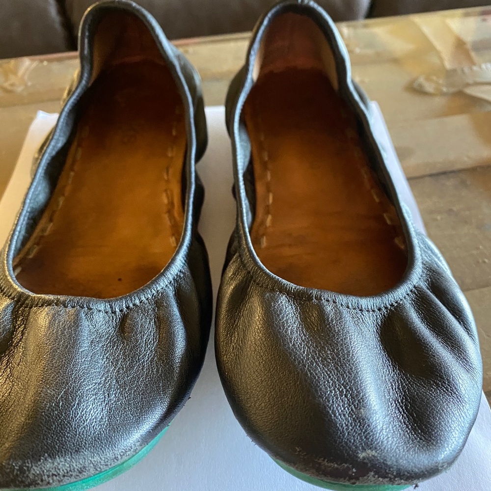 Tieks. Matt black